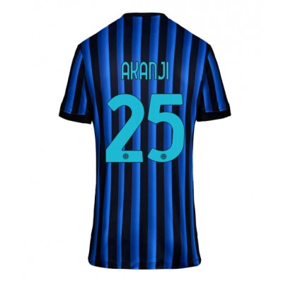 Fotballdrakt Dame Inter Milan Manuel Akanji #25 Hjemmedrakt 2025-26 Kortermet Fotballdrakt Dame Inter Milan Manuel Akanji #25 Hjemmedrakt 2025-26 Kortermet